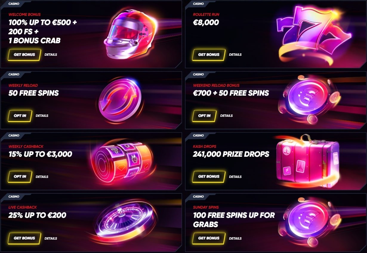 QuickWin Casino Offers