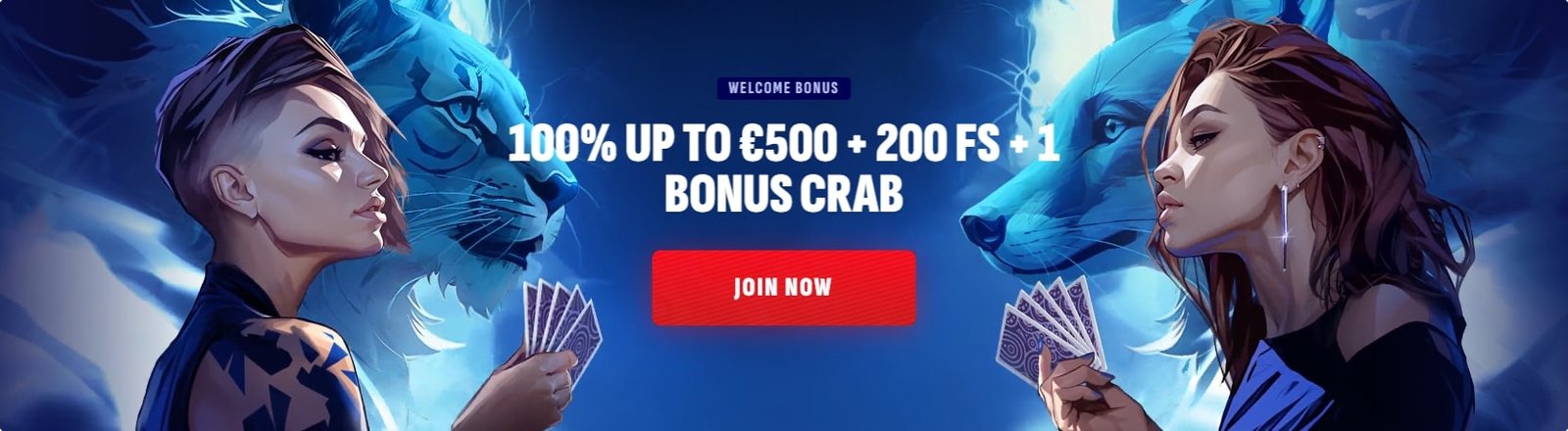 Bankonbet Casino Welcome Bonus - 100% up to €500 + 200 Free Spins