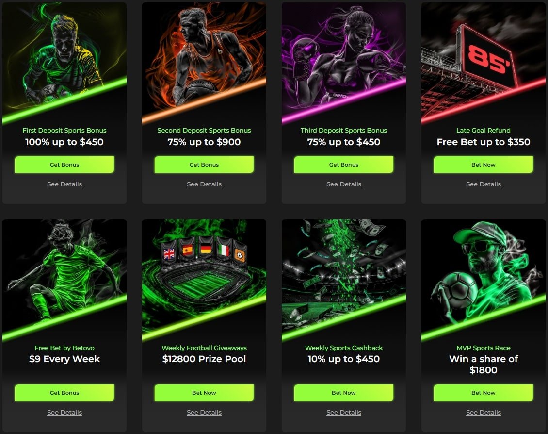 Betovo Sportsbook Promotions #1