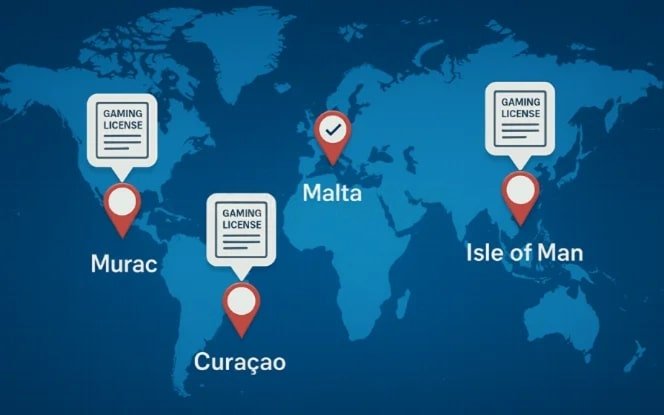 The 5 Rising Casino Licenses in Online Gambling